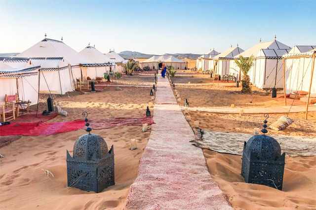 luxury camp merzouga